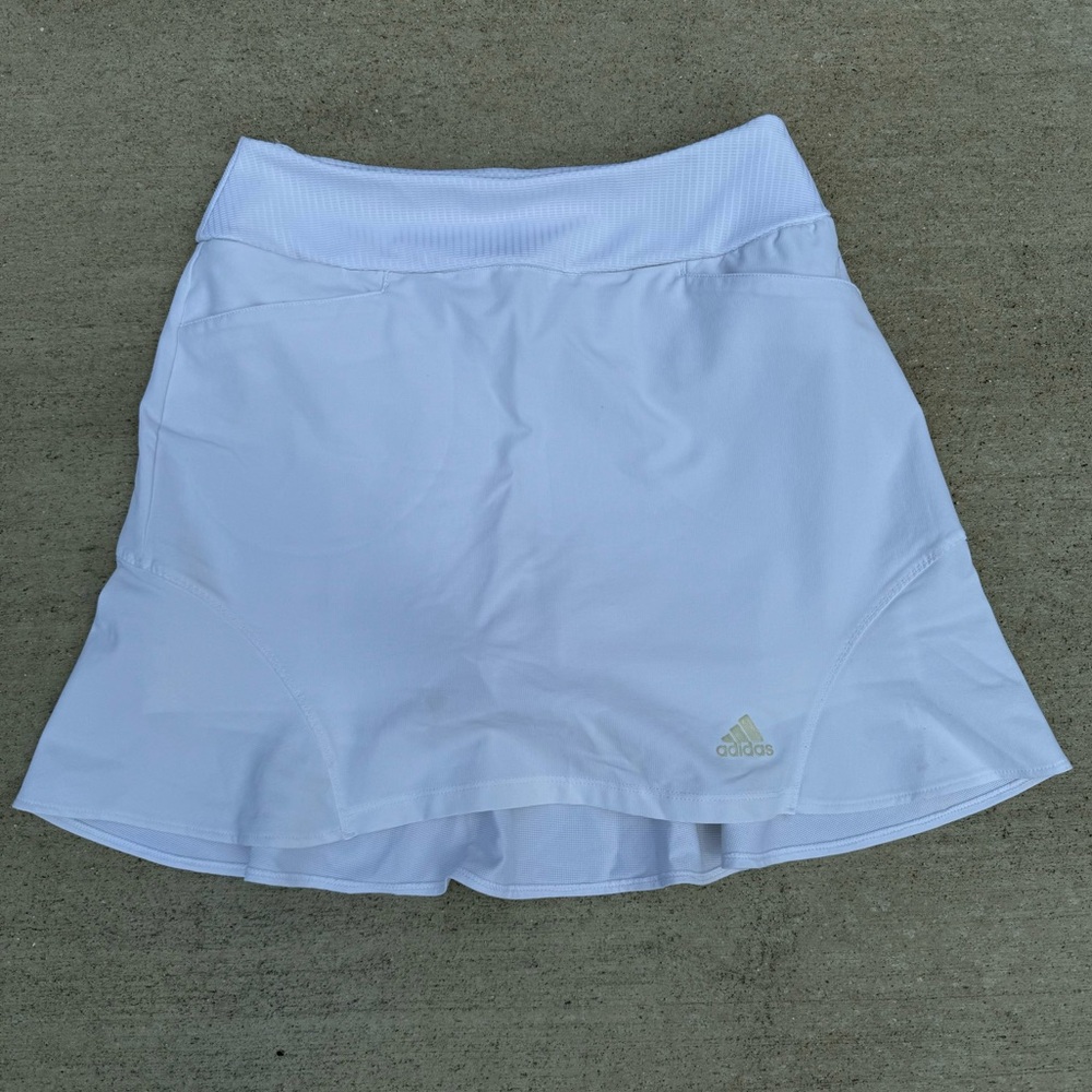 Adidas White Tennis/Golf Skirt in Size: XS